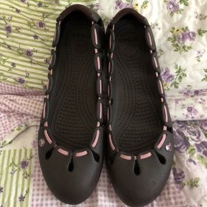 Croc ballet style shoes
